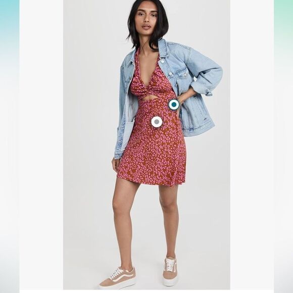 Free People Women's Marsaille Mini Dress Medium - Picture 5 of 15